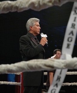 Michael Buffer announcing