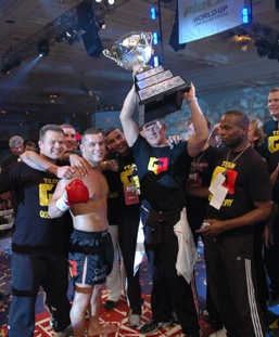 Pro Boxing Photography Las Vegas Trophy